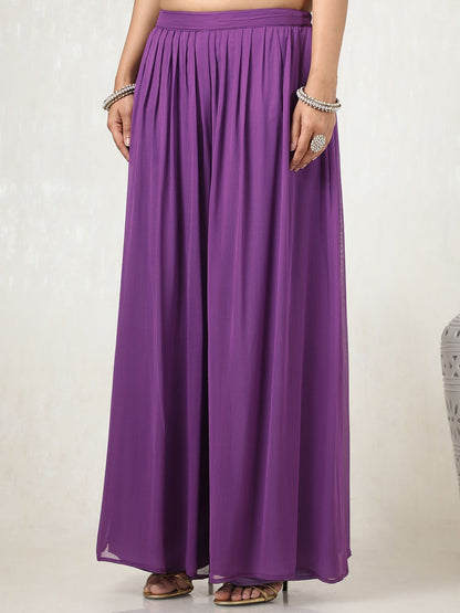 Dhiyona SO Women's Women Embroidered Regular Sequinned Kurta with Palazzos & With Dupatta
