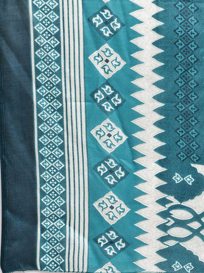 Dhiyona KL Women Printed Cotton Blend Kurta Sets With Dupatta