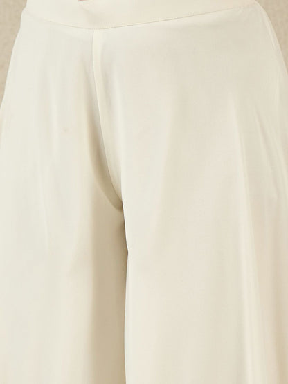 Dhiyona IN Women Ethnic Motifs Embroidered Kurta with Palazzo & Dupatta