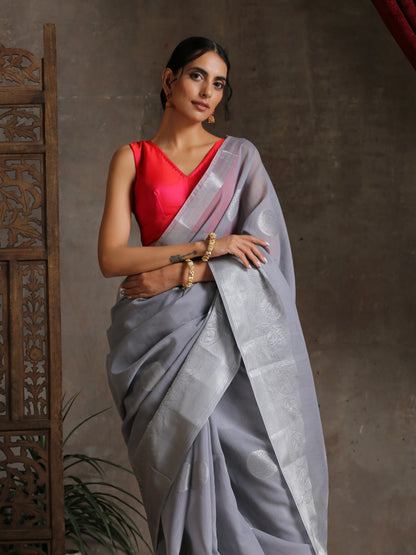 Dhiyona ST Blouse - Red Pink Reign Sleeveless