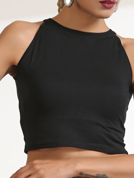 Dhiyona ST Blouse - Stretchy Crop Top