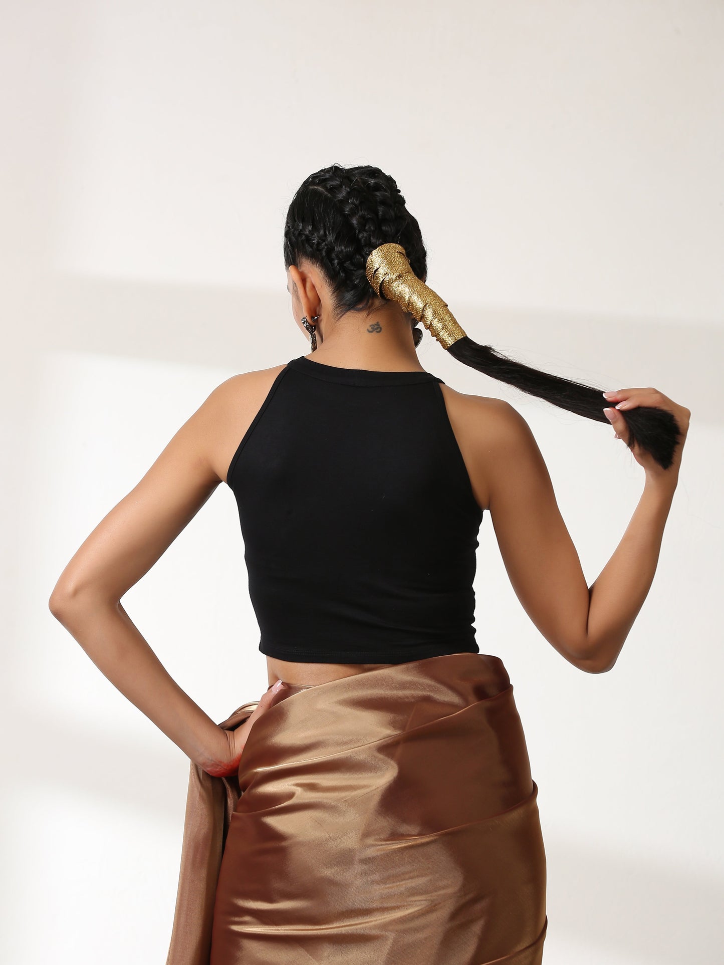 Dhiyona ST Blouse - Stretchy Crop Top