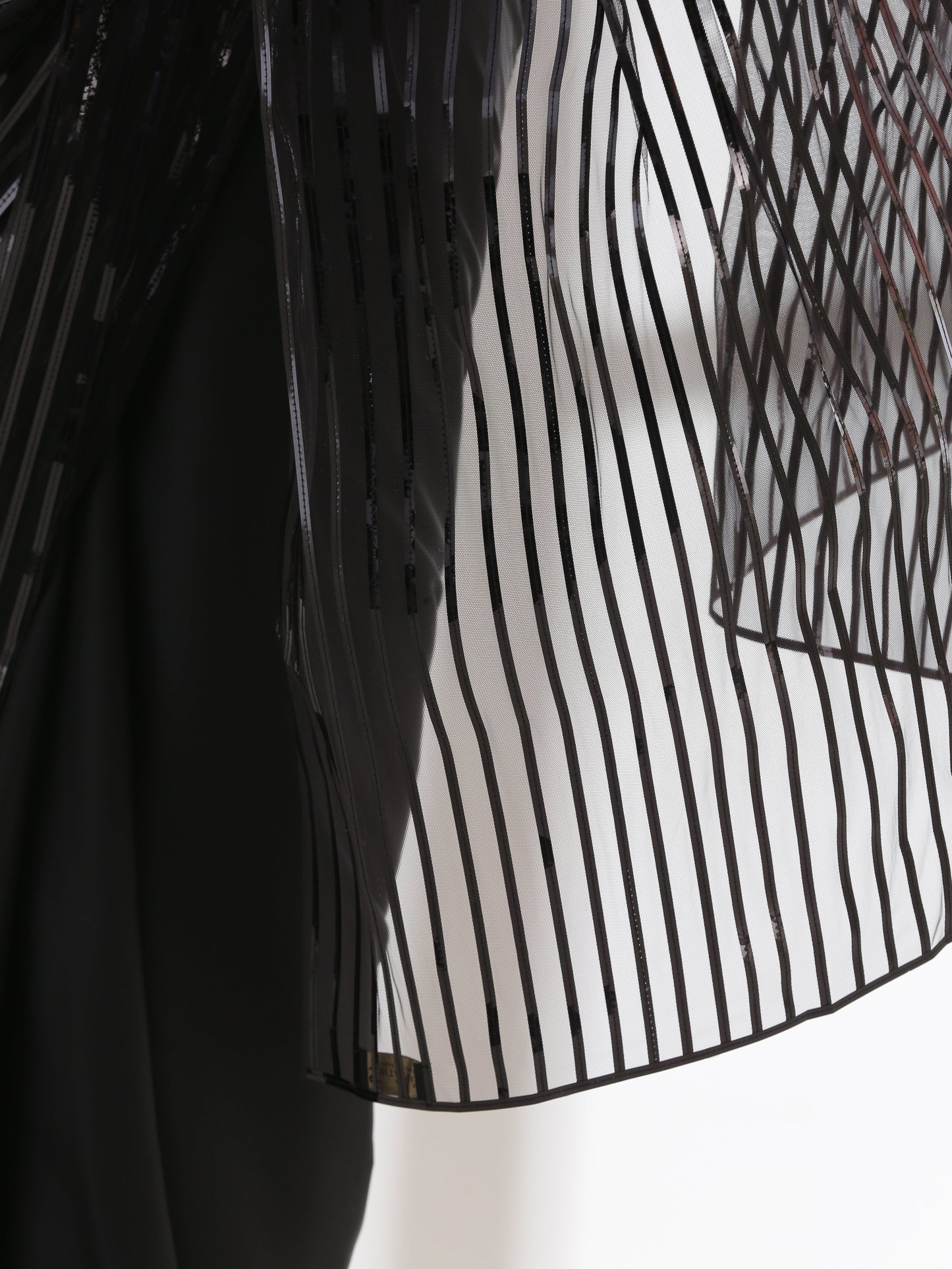 Dhiyona ST Black Impression Net saree