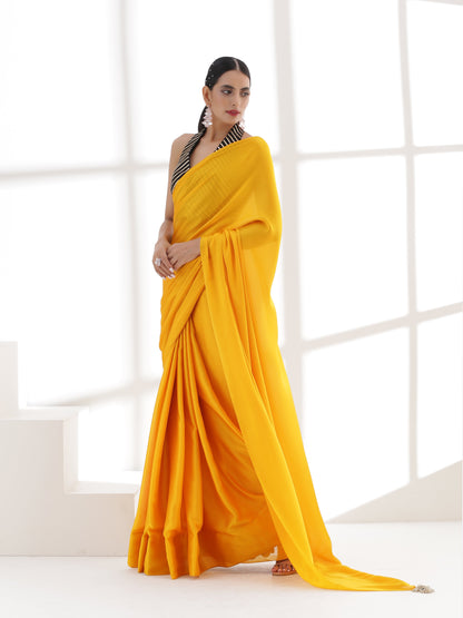 Dhiyona ST Sunny Side Up Satin Saree