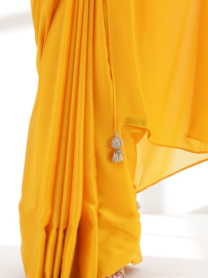 Dhiyona ST Sunny Side Up Satin Saree