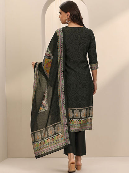 Women Ethnic Motifs Printed Regular Kurta with Trousers & With Dupatta