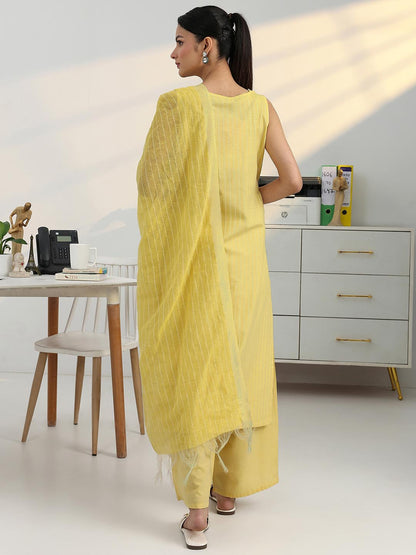 Women Regular Kurta with Palazzos & With Dupatta