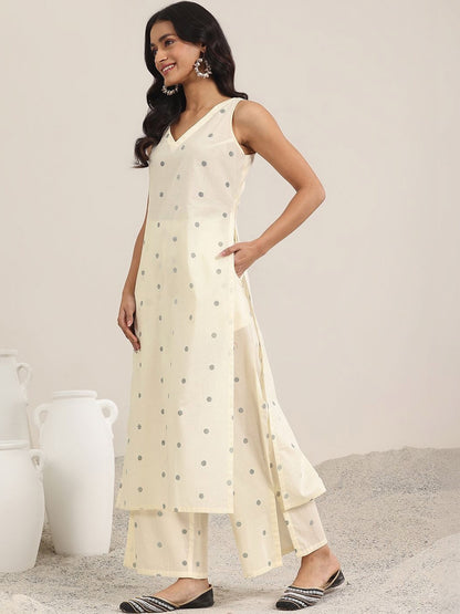 Women Printed Regular Kurta with Palazzos