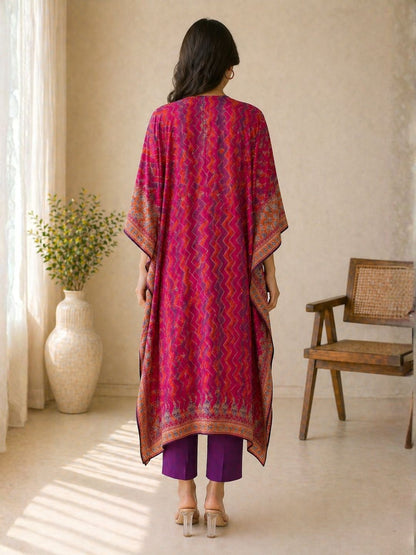 Maurya Ruby Premium Muslin Kaftan Pant Set