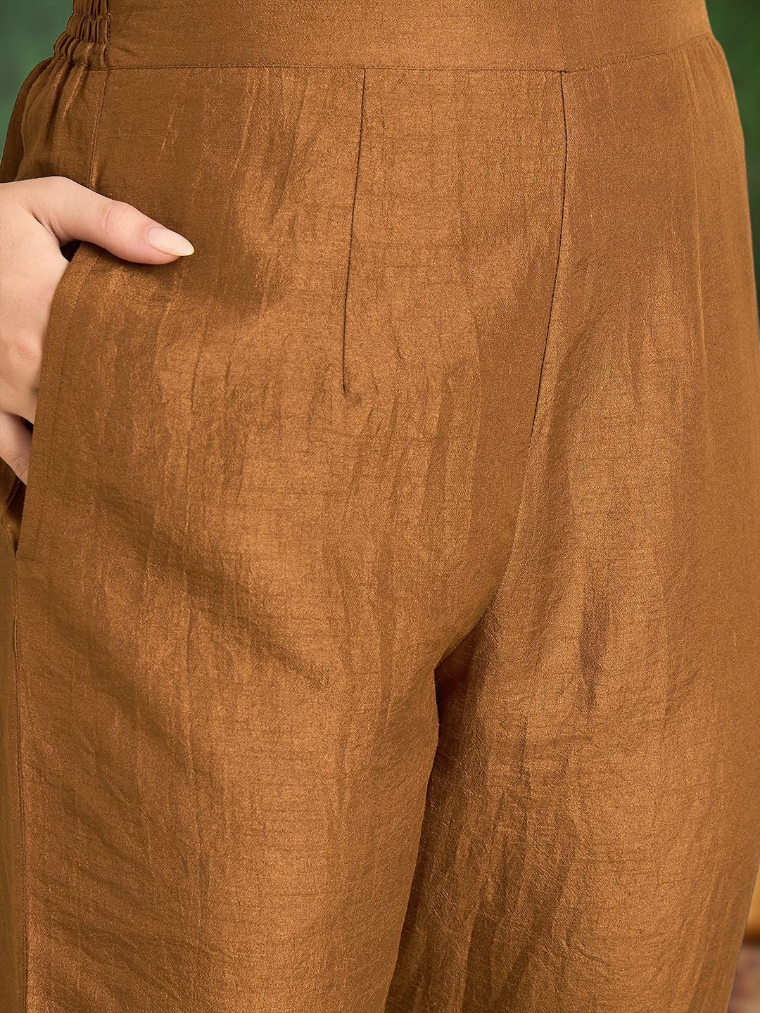 Embroidered Sequence Kurta & Trousers with Dupatta