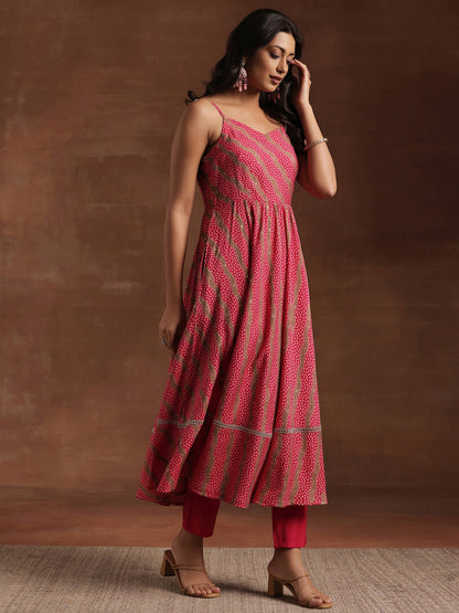 Women Ethnic Motifs Printed Empire Kurta with Trousers & With Dupatta