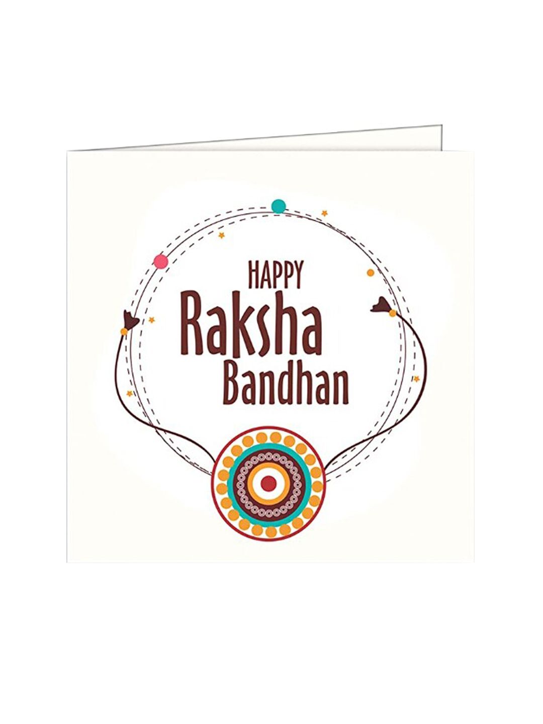 Dhiyona Set Of 2 Beaded Rakhi