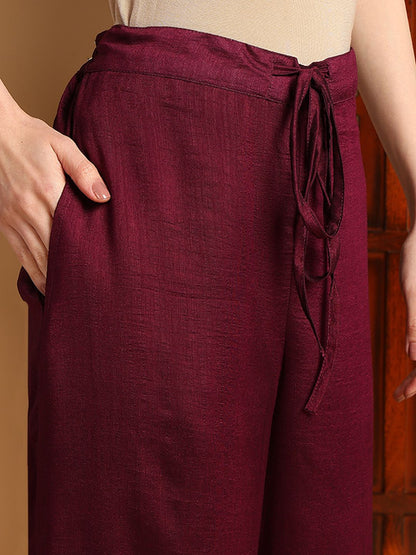 Dhiyona KL Ethnic Motifs Yoke Design Kurta with Palazzos & Dupatta
