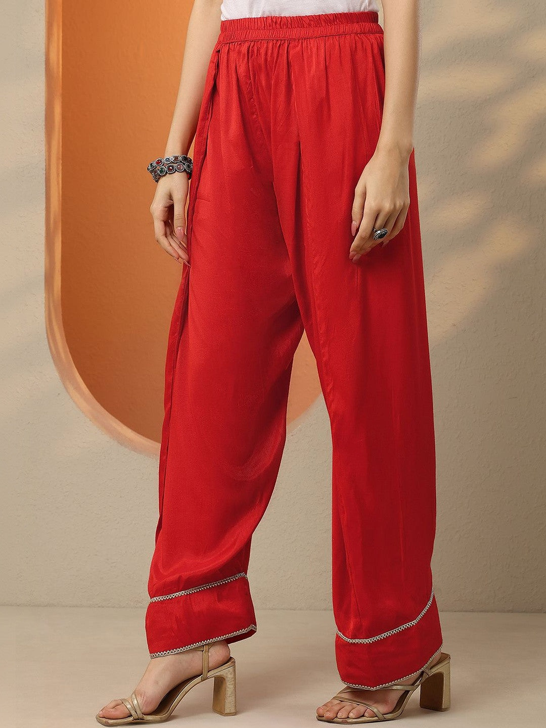 Women Ethnic Motifs Printed Regular Kurta with Patiala & With Dupatta