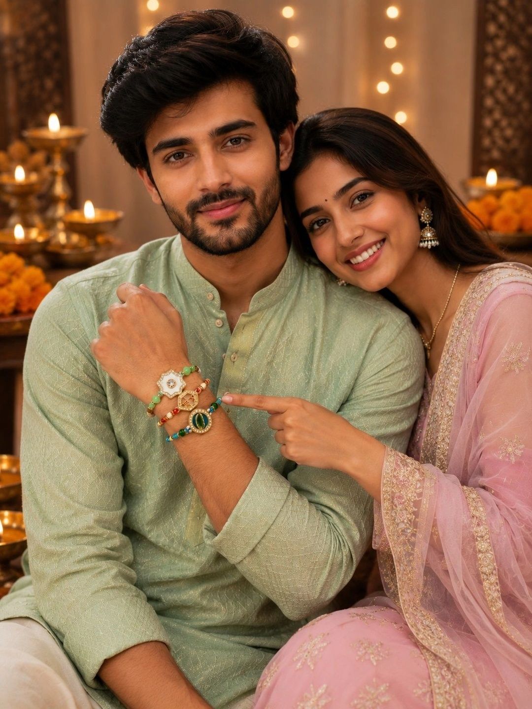 Dhiyona Thread Rakhi