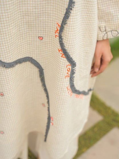 Tatva parch cotton kurta pant set