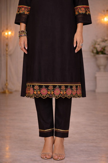 Nazia Jade Embroidery Full Work Suit Set