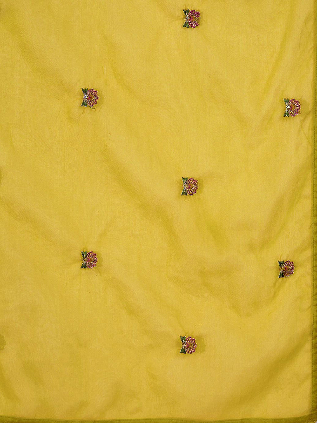 Women Floral Embroidered Kurta with Trousers & Dupatta