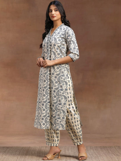 Women Ethnic Motifs Printed Regular Sequinned Kurta with Pyjamas & With Dupatta
