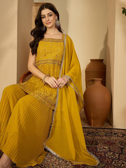 Women Yellow Kurta Sets