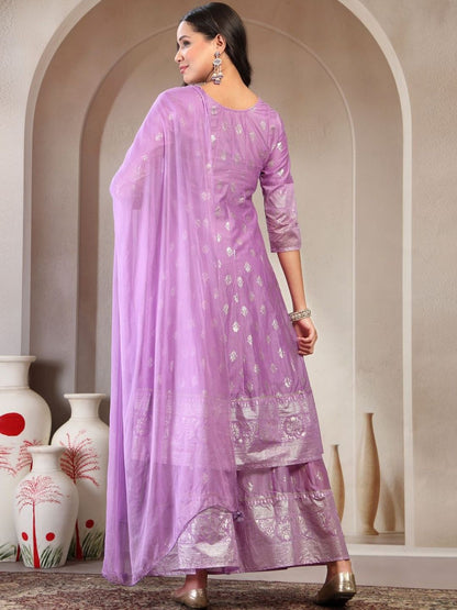 Dhiyona HOP Printed Kurta & Sharara with Dupatta Set