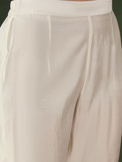 Embroidered Kurta & Trouser With Dupatta