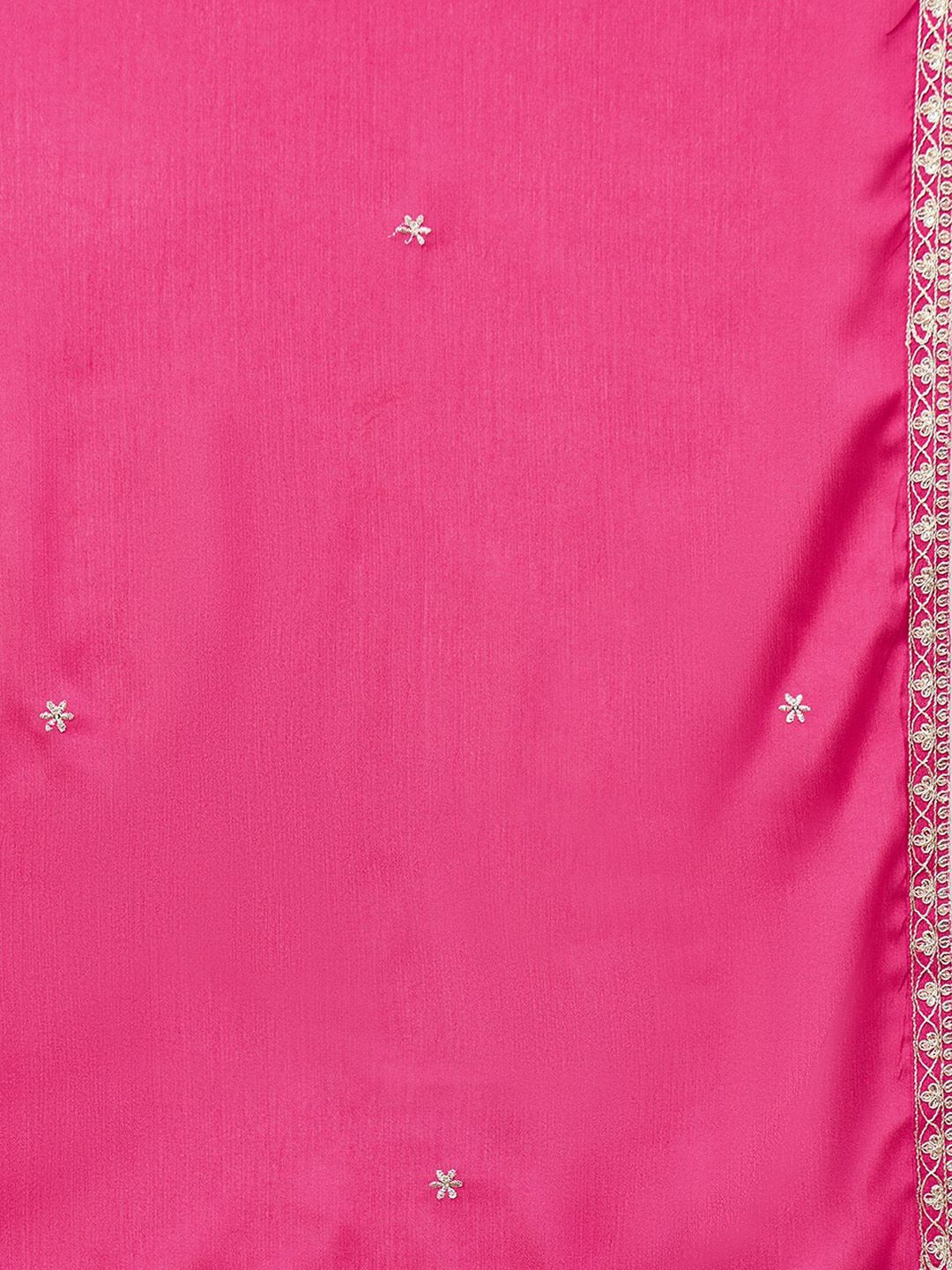 Dhiyona VA Women Ethnic Motifs Yoke Design Regular Kurta With Sharara & Dupatta