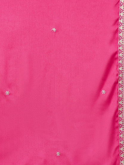 Dhiyona VA Women Ethnic Motifs Yoke Design Regular Kurta With Sharara & Dupatta
