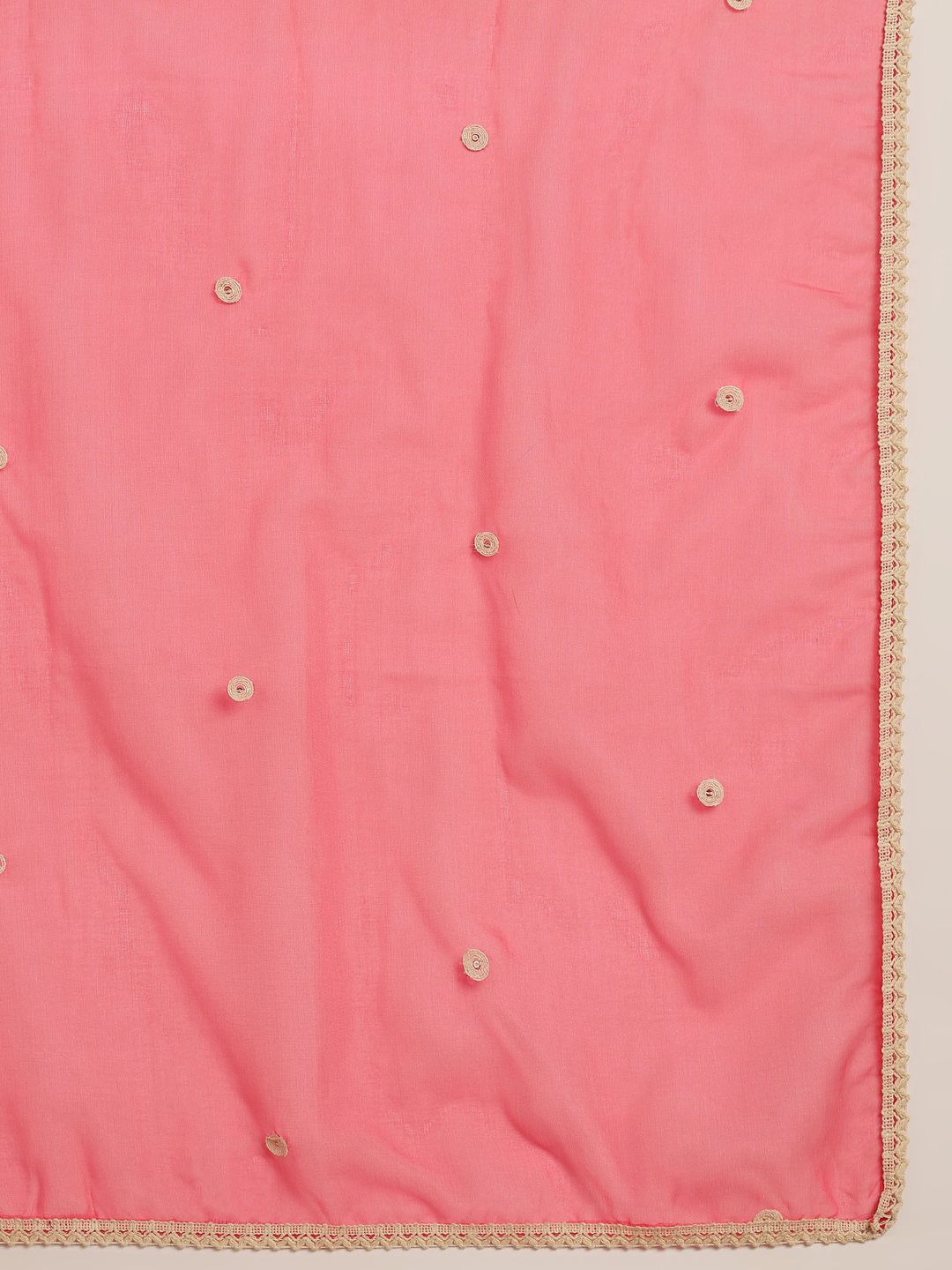 Dhiyona KL Ethnic Motifs Embroidered Regular Thread Work Kurta with Palazzos & Dupatta