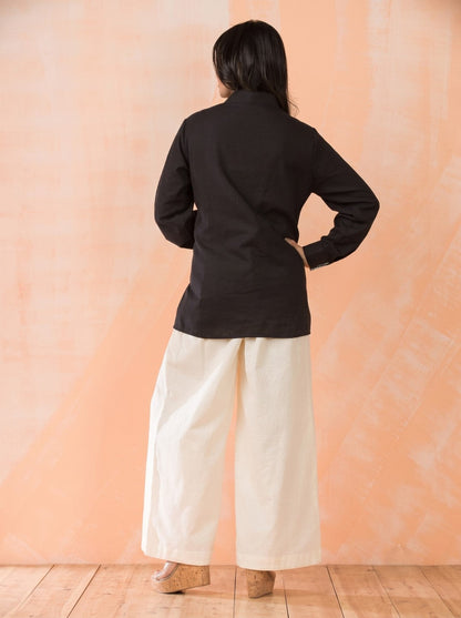 Niharika Monochrome Embroidery Co-ord Set