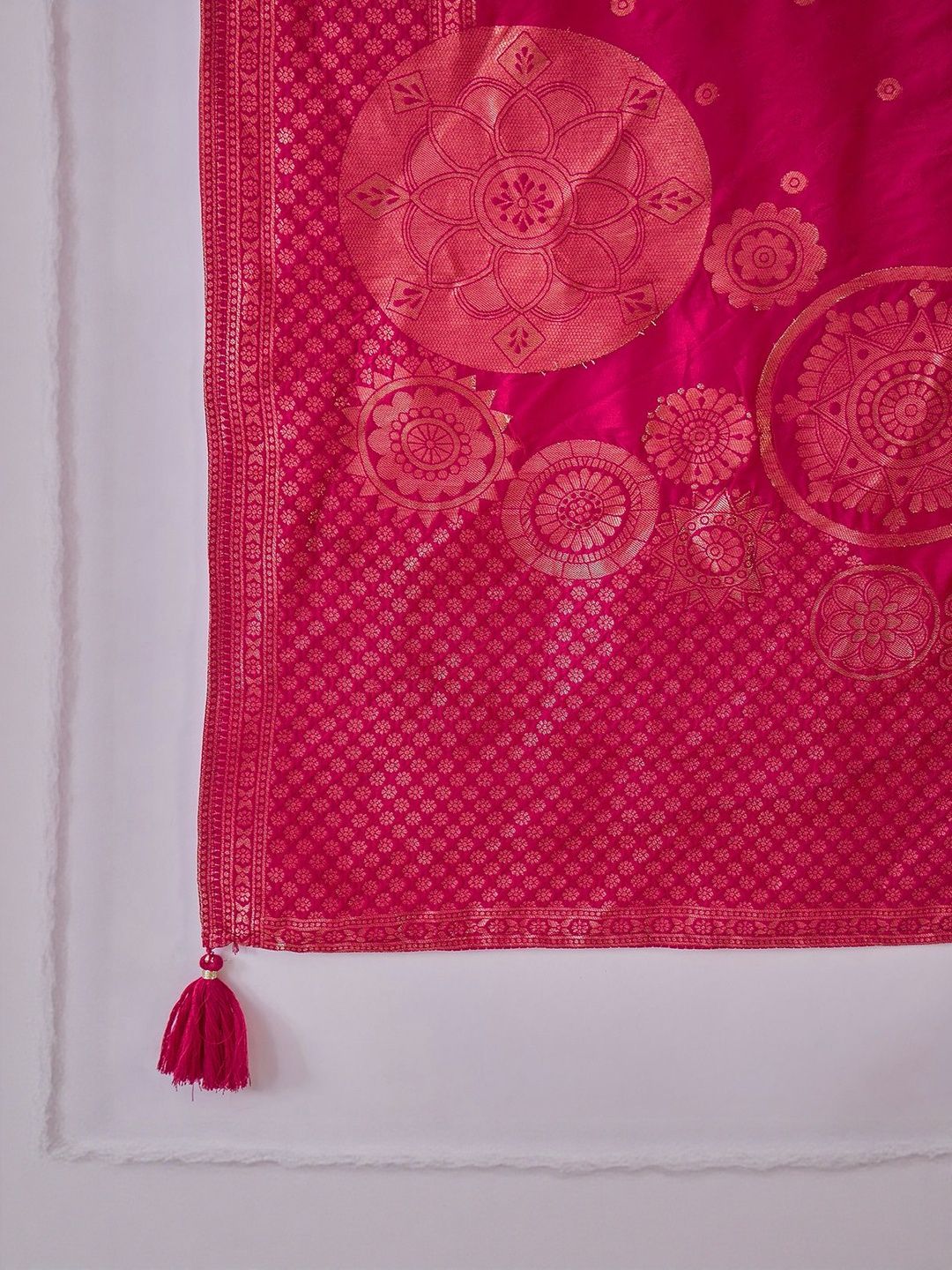 Dhiyona SN Women Ethnic Motifs Embroidered Thread Work Kurta with Palazzos & Dupatta