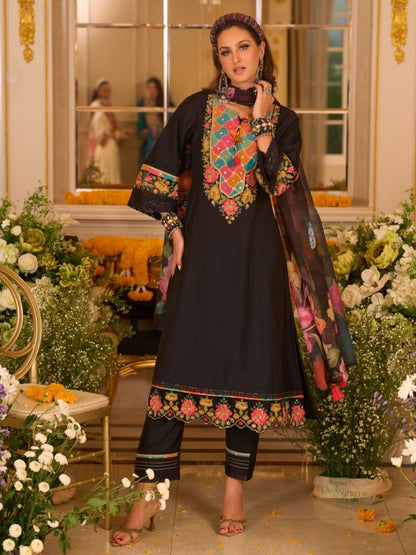 Nazia Jade Embroidery Full Work Suit Set