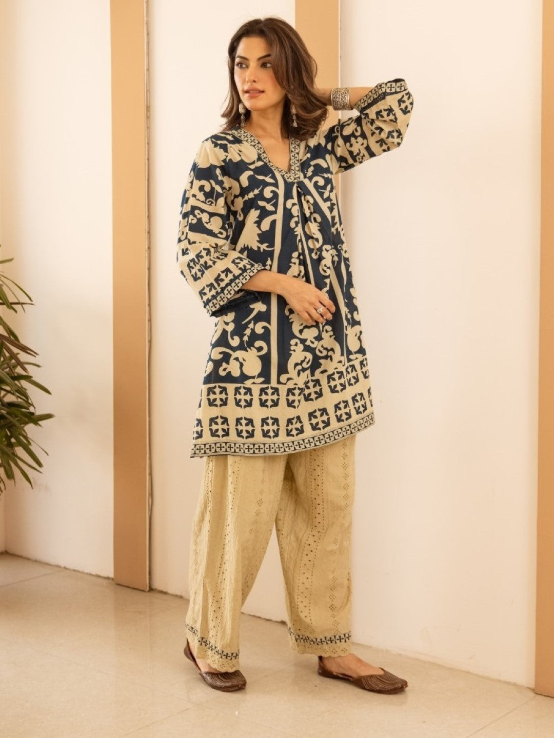 Karen cerul cotton co-ord set