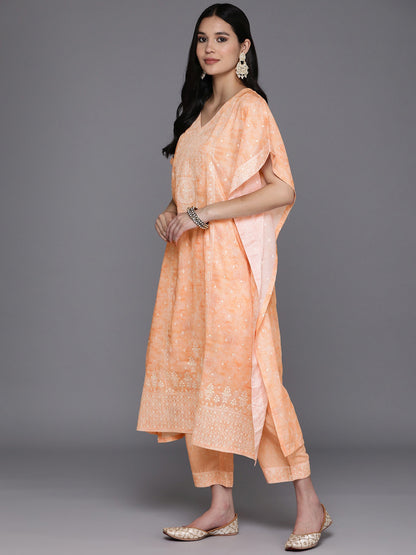 Women Ethnic Motifs Printed Regular Kurta with Trousers