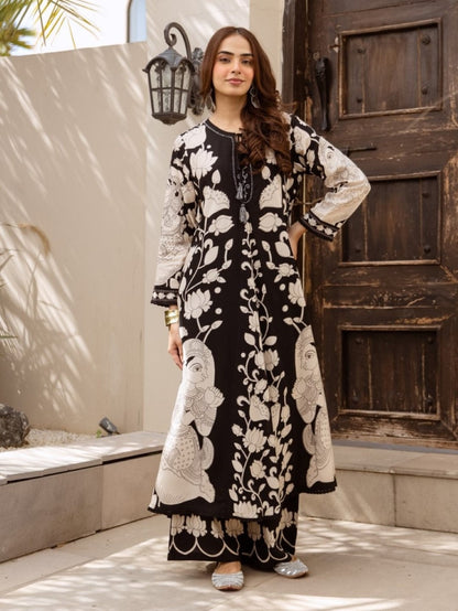 Karen abbey printed kurta pant set