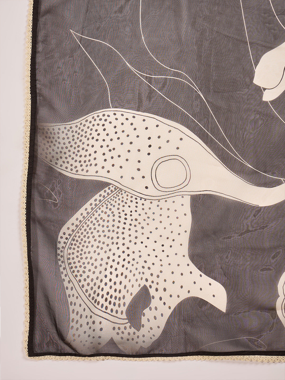 Printed Straight Kurta & Trousers With Dupatta